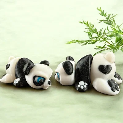 Chú Gấu Trúc Cáu Kỉnh (Grumpy Panda Bear) - Mô hình in 3D dễ thương