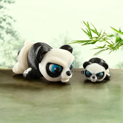 Chú Gấu Trúc Cáu Kỉnh (Grumpy Panda Bear) - Mô hình in 3D dễ thương
