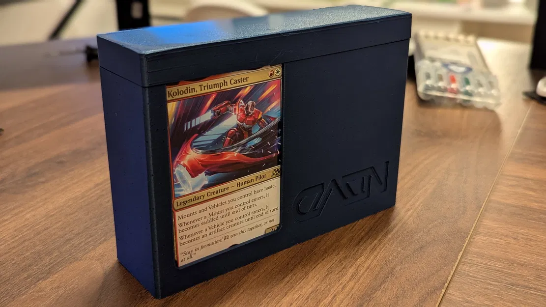 Hộp Đựng Bài Slim MTG Commander (Siêu Gọn) - Image 1