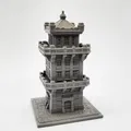 Mô hình Pháo đài Đá (Stone Fortress Miniature) - Thumbnail 1