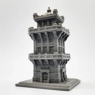 Mô hình Pháo đài Đá (Stone Fortress Miniature)