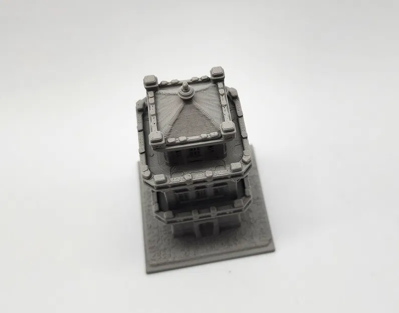 Mô hình Pháo đài Đá (Stone Fortress Miniature) - Image 3