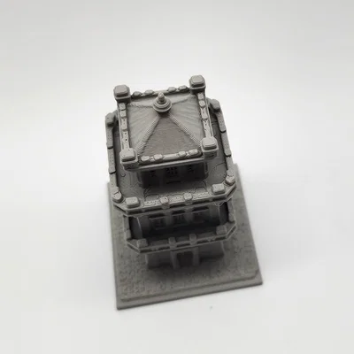 Mô hình Pháo đài Đá (Stone Fortress Miniature)