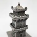 Mô hình Pháo đài Đá (Stone Fortress Miniature) - Thumbnail 4