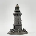 Mô hình ngọn hải đăng thu nhỏ (Lighthouse) cho sa bàn DND - Thumbnail 3
