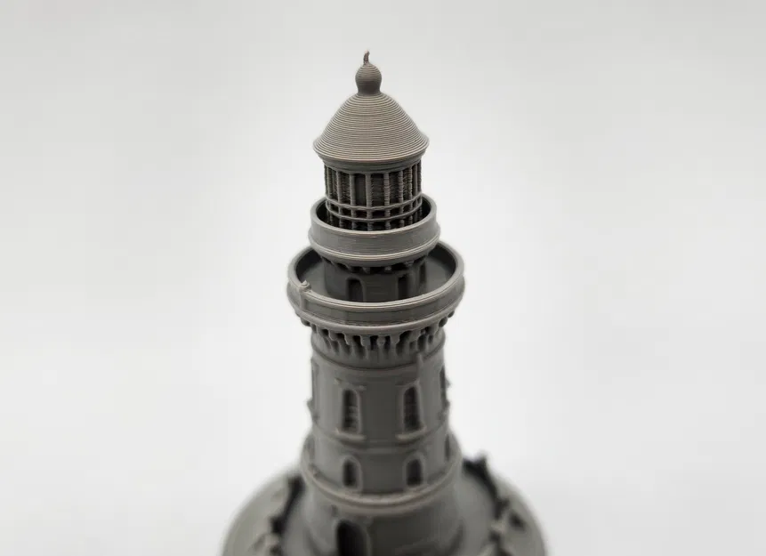 Mô hình ngọn hải đăng thu nhỏ (Lighthouse) cho sa bàn DND - Image 4