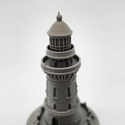 Mô hình ngọn hải đăng thu nhỏ (Lighthouse) cho sa bàn DND