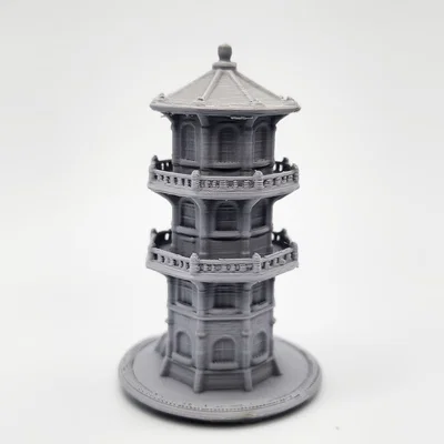 Mô hình Tháp Bát Giác thu nhỏ