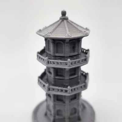 Mô hình Tháp Bát Giác thu nhỏ