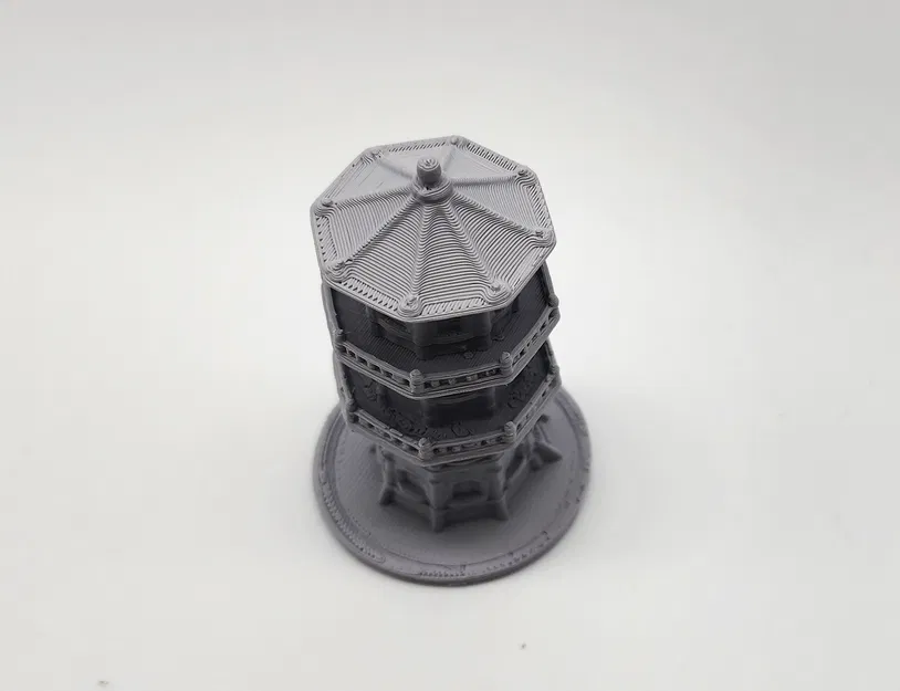 Mô hình Tháp Bát Giác thu nhỏ - Image 3