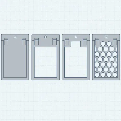 Khung đựng thẻ ID / bao thẻ từ (4 phiên bản)