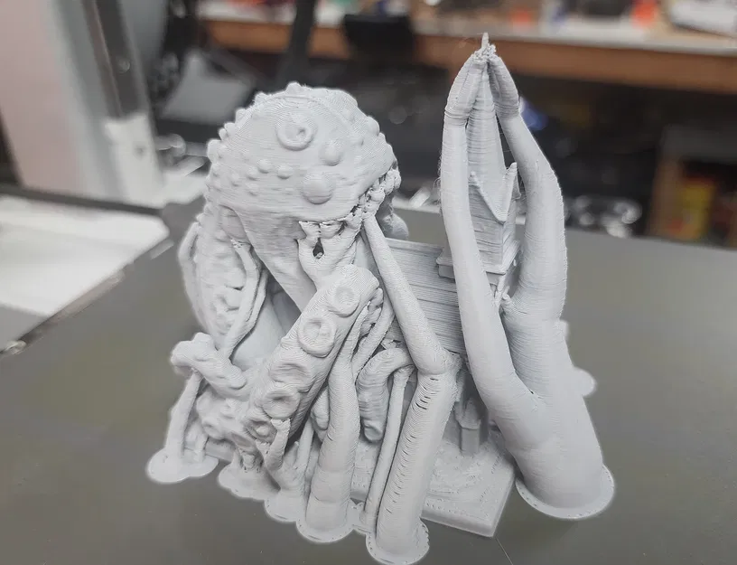 Mô hình Quái vật Vũ trụ nuốt chửng Nhà thờ - Image 7