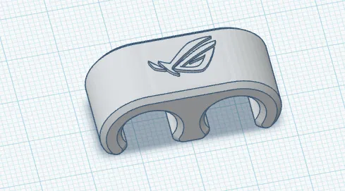 Kẹp cố định ống tản nhiệt AIO ROG (ROG AIO Radiator Tubes Comb) - Image 2