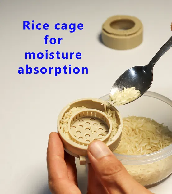 Nắp lọ gia vị kèm khay hút ẩm - Image 2