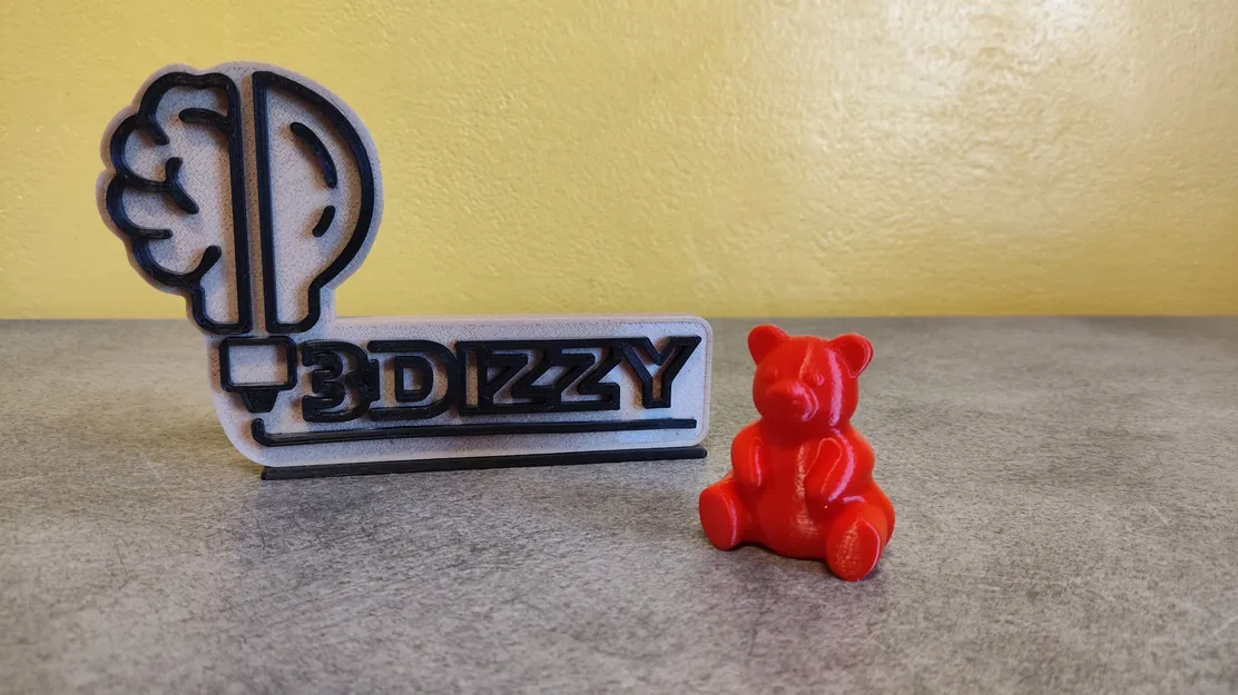 Mô hình 3D chú gấu Gummy Bear chi tiết và đáng yêu - Image 1