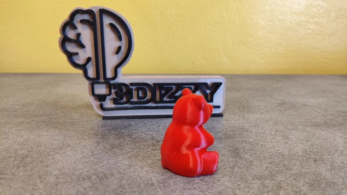 Mô hình 3D chú gấu Gummy Bear chi tiết và đáng yêu - Image 2