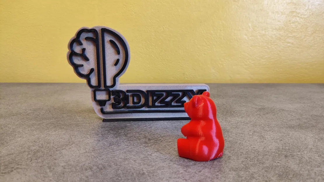 Mô hình 3D chú gấu Gummy Bear chi tiết và đáng yêu - Image 3