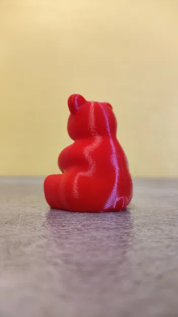 Mô hình 3D chú gấu Gummy Bear chi tiết và đáng yêu - Image 4