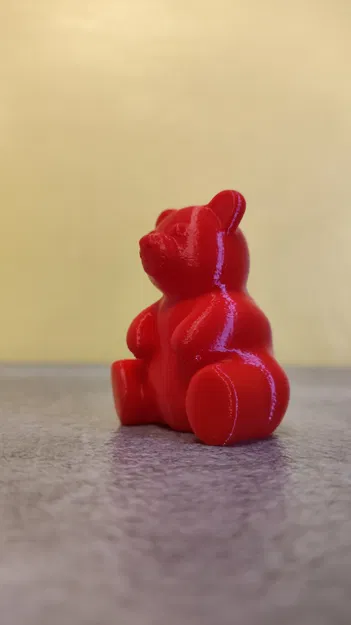 Mô hình 3D chú gấu Gummy Bear chi tiết và đáng yêu - Image 5