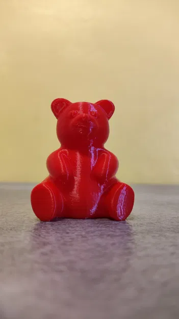 Mô hình 3D chú gấu Gummy Bear chi tiết và đáng yêu - Image 6
