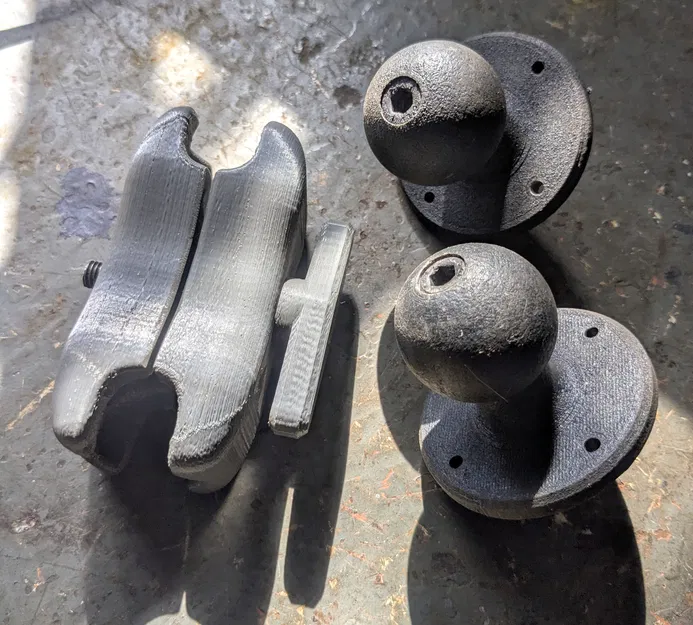 Cánh tay khớp cầu RAM ball and socket - Image 1