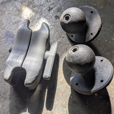 Cánh tay khớp cầu RAM ball and socket