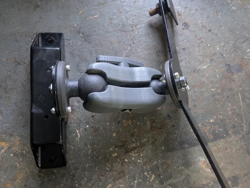 Cánh tay khớp cầu RAM ball and socket - Image 4