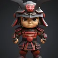 Mô hình Chibi Samurai mini độc đáo cho dân chơi in 3D - Thumbnail 3