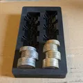 Khay sắp xếp tiền xu Euro (Euro Coin Sorter Tray) 3D Printing - Thumbnail 2