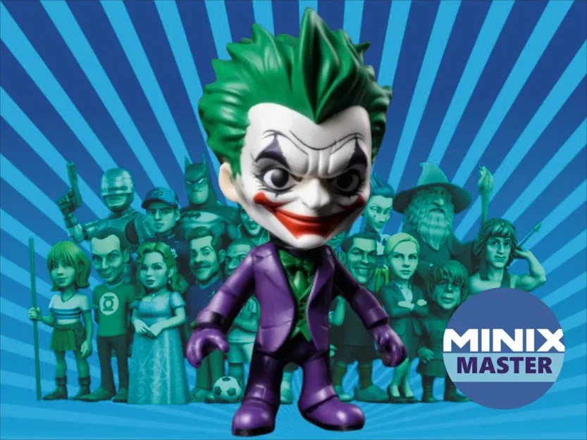 Mô hình Joker Minix cực chất cho tín đồ in 3D - Image 1