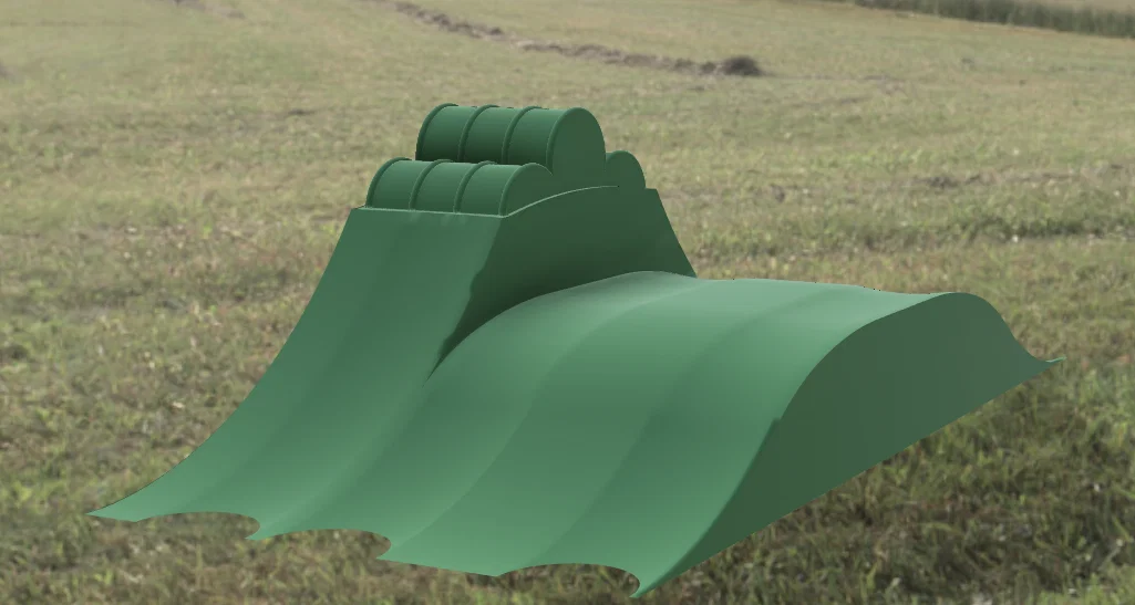 Đường dốc cho xe HotWheels Monster Truck (tỉ lệ 1:64) - Image 1