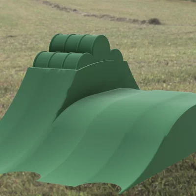 Đường dốc cho xe HotWheels Monster Truck (tỉ lệ 1:64)