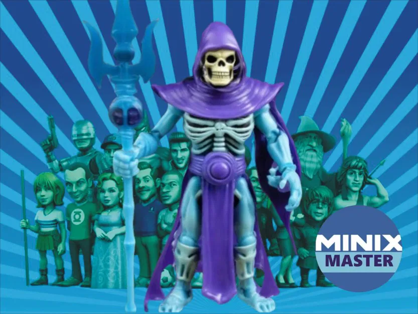 Mô hình Skeletor Minix độc đáo cho fan in 3D - Image 1