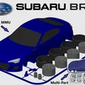 Subaru BRZ Kit Card (Tỷ lệ 1:24) - Thumbnail 1