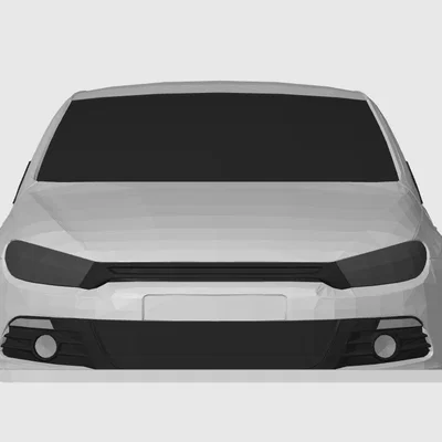 Mô hình lắp ráp Volkswagen Scirocco Kit Card (tỷ lệ 1:24)