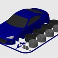 Subaru BRZ Kit Card (Tỷ lệ 1:24) - Thumbnail 5