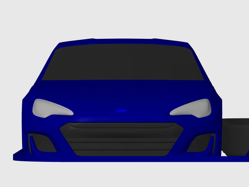 Subaru BRZ Kit Card (Tỷ lệ 1:24) - Image 7