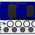 Subaru BRZ Kit Card (Tỷ lệ 1:24) - Thumbnail 10