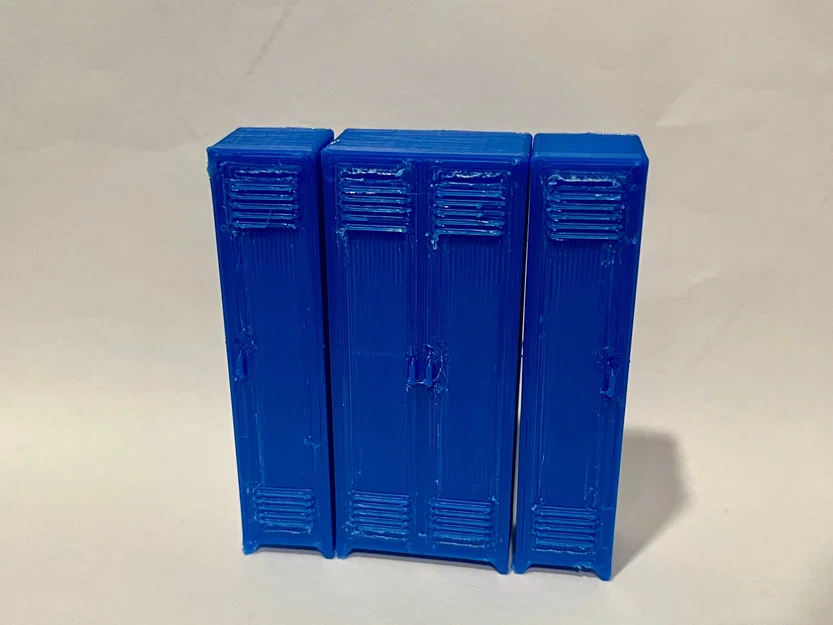 Bộ Kit Card Tủ Khóa / Tủ Đồ - Phụ kiện Diorama Gara tỉ lệ 1:24 - Image 2