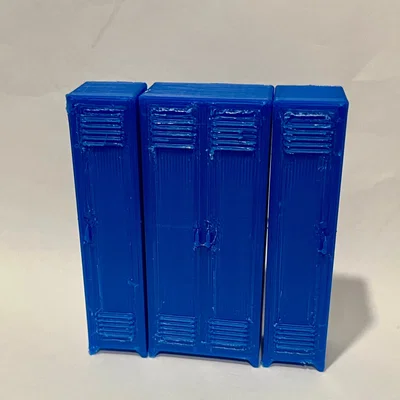 Bộ Kit Card Tủ Khóa / Tủ Đồ - Phụ kiện Diorama Gara tỉ lệ 1:24