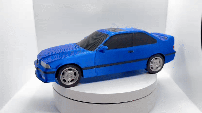 Mô hình BMW M3 E36 Coupé Kit Card (Tỷ lệ 1:24) - Image 2