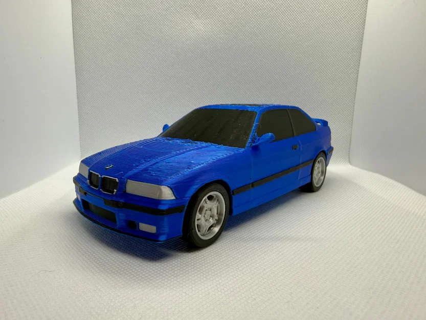 Mô hình BMW M3 E36 Coupé Kit Card (Tỷ lệ 1:24) - Image 3