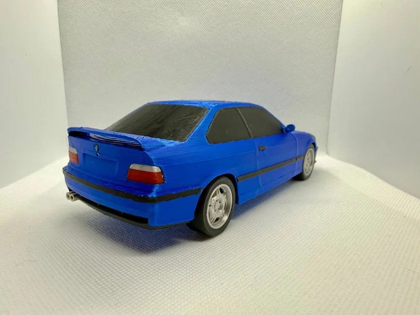 Mô hình BMW M3 E36 Coupé Kit Card (Tỷ lệ 1:24) - Image 4