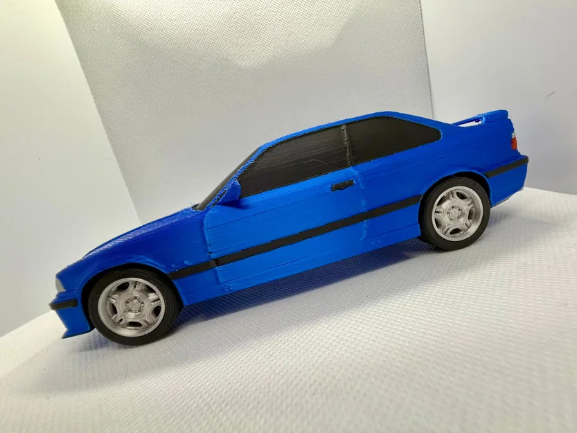 Mô hình BMW M3 E36 Coupé Kit Card (Tỷ lệ 1:24) - Image 5