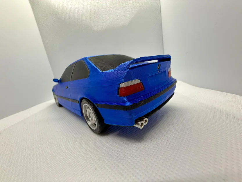 Mô hình BMW M3 E36 Coupé Kit Card (Tỷ lệ 1:24) - Image 6