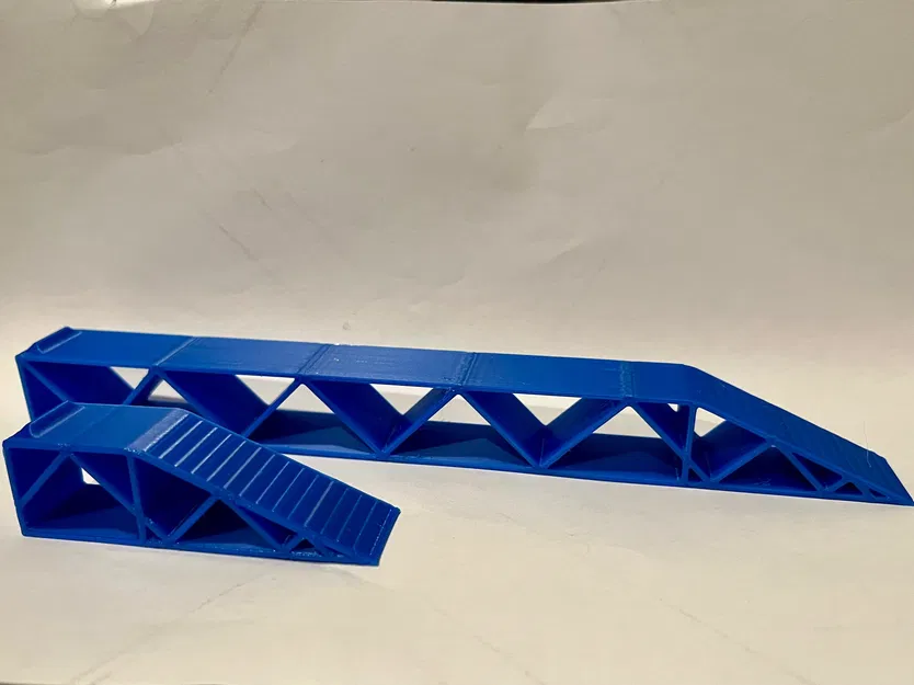 Bộ kit card cầu dẫn xe và linh kiện rời - Phụ kiện garage diorama tỉ lệ 1:24 - Image 1