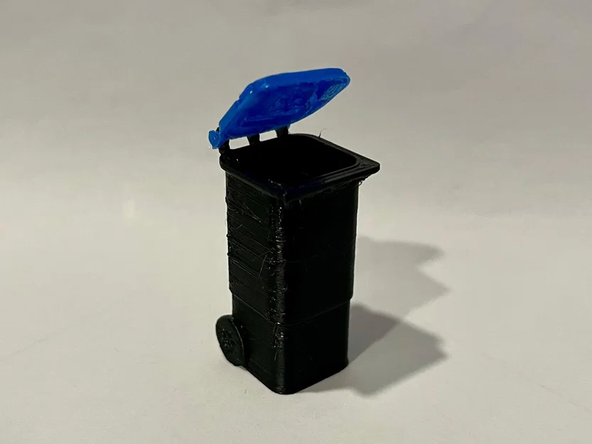 Kit Card Thùng Rác - Phụ kiện diorama garage tỉ lệ 1:24 - Image 3