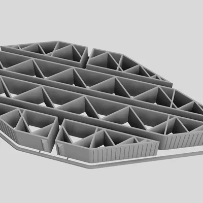 Bộ kit card cầu dẫn xe và linh kiện rời - Phụ kiện garage diorama tỉ lệ 1:24