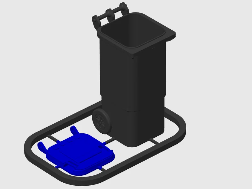 Kit Card Thùng Rác - Phụ kiện diorama garage tỉ lệ 1:24 - Image 5