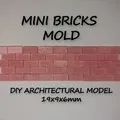Khuôn đúc gạch mini (miniature bricks mold) - Thumbnail 1